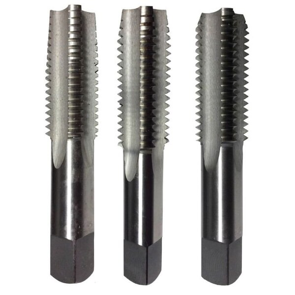 Tap America Hand Tap Set, Series TA, Imperial, 5811 Size, 4 Flutes, Right Hand Cutting Direction, Bottoming T/A54782 - main